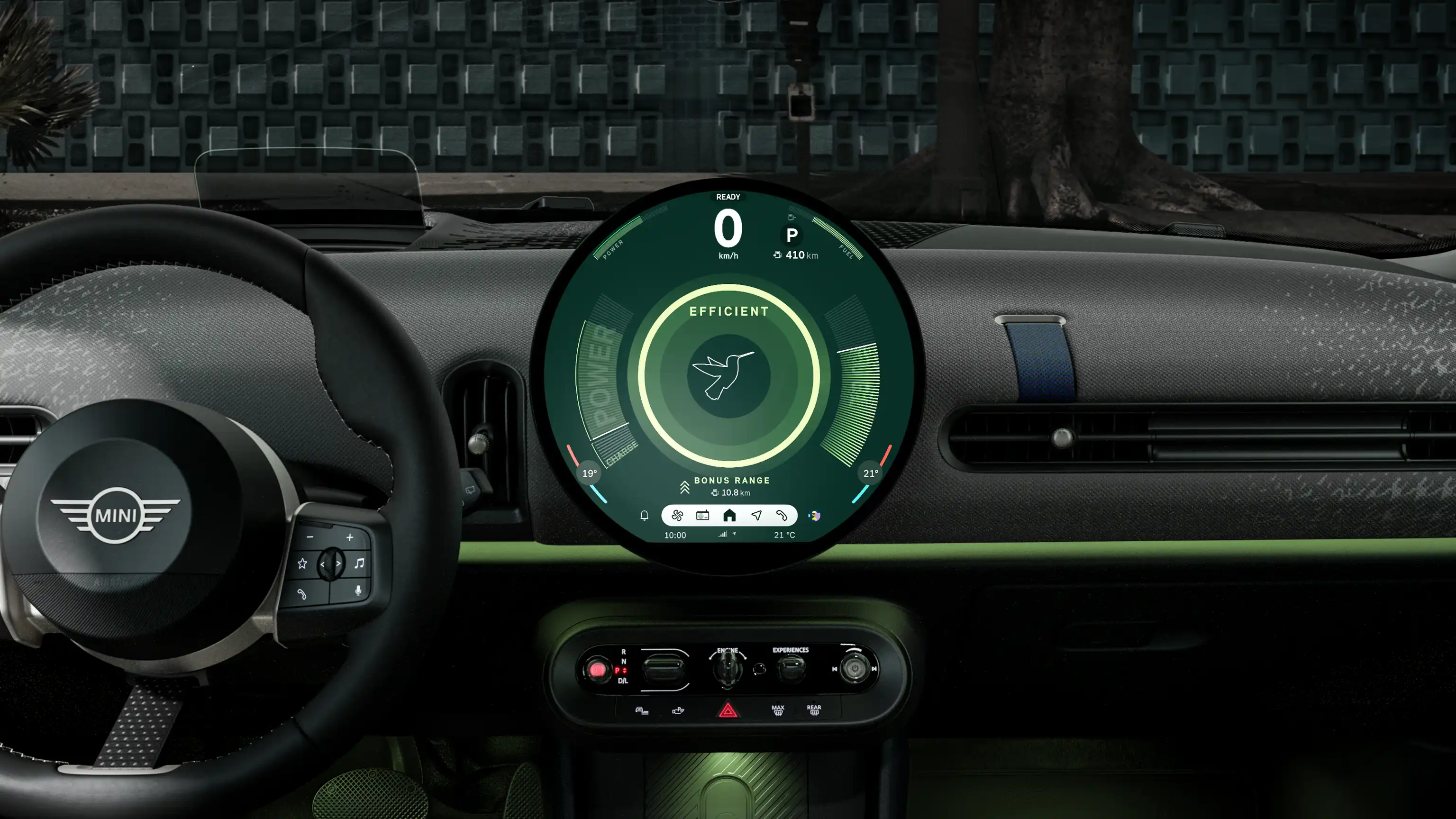 MINI Cooper Cabrio - experiencia digital - modo efficiency