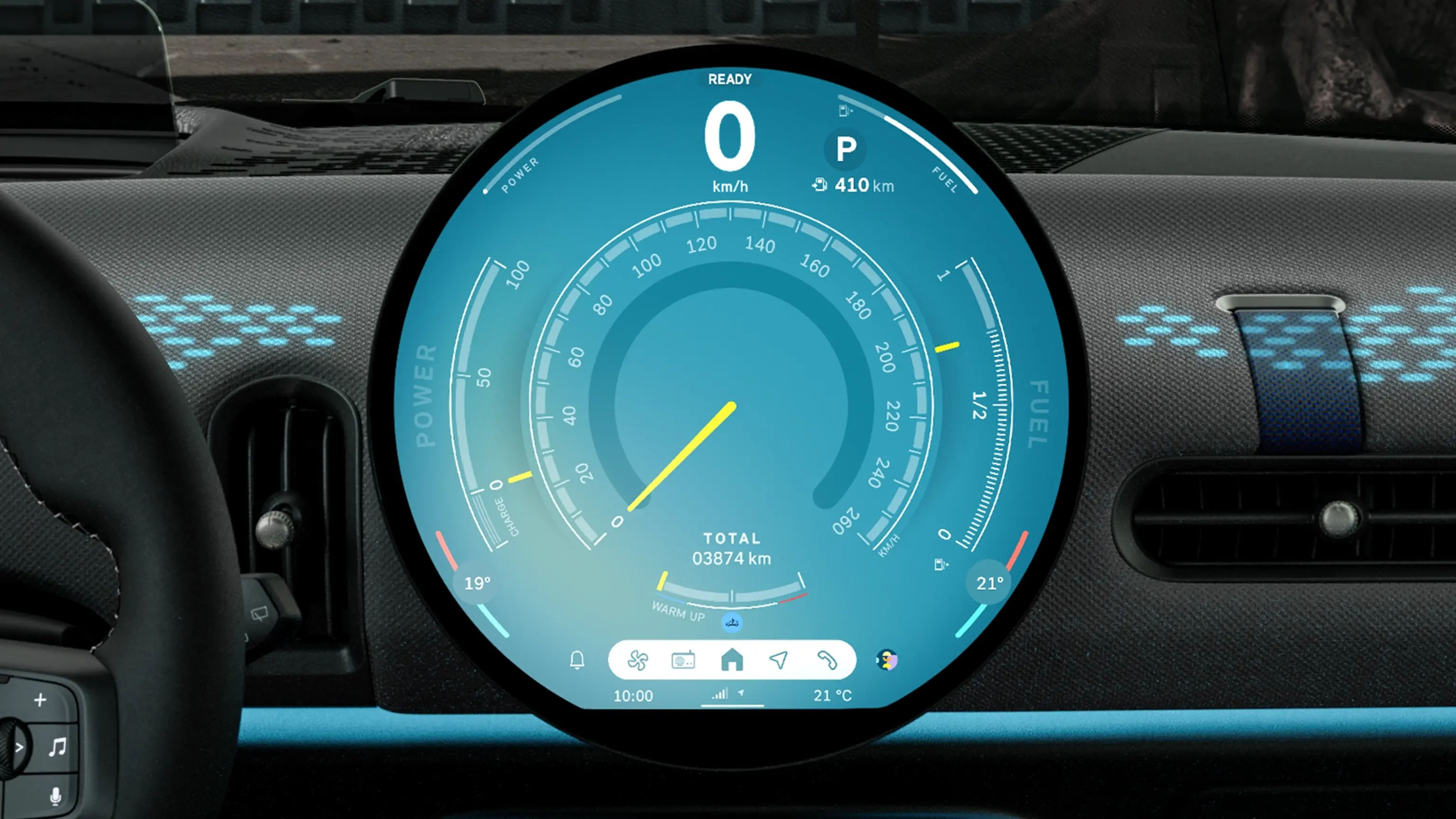 MINI Cooper Cabrio - experiencia de conducción - galería de modos - modo core