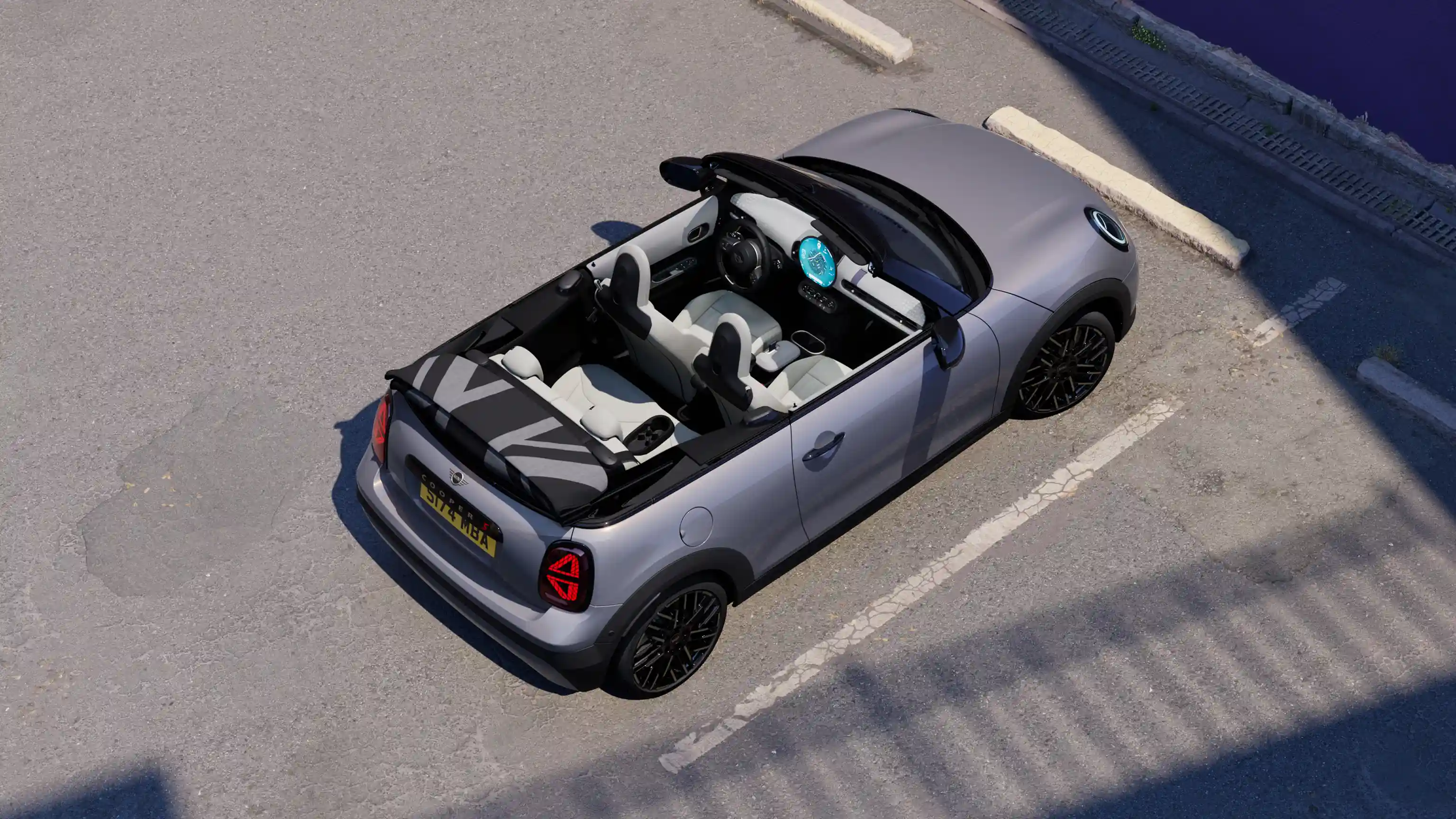 MINI Cooper Cabrio - detalles exteriores - vista superior