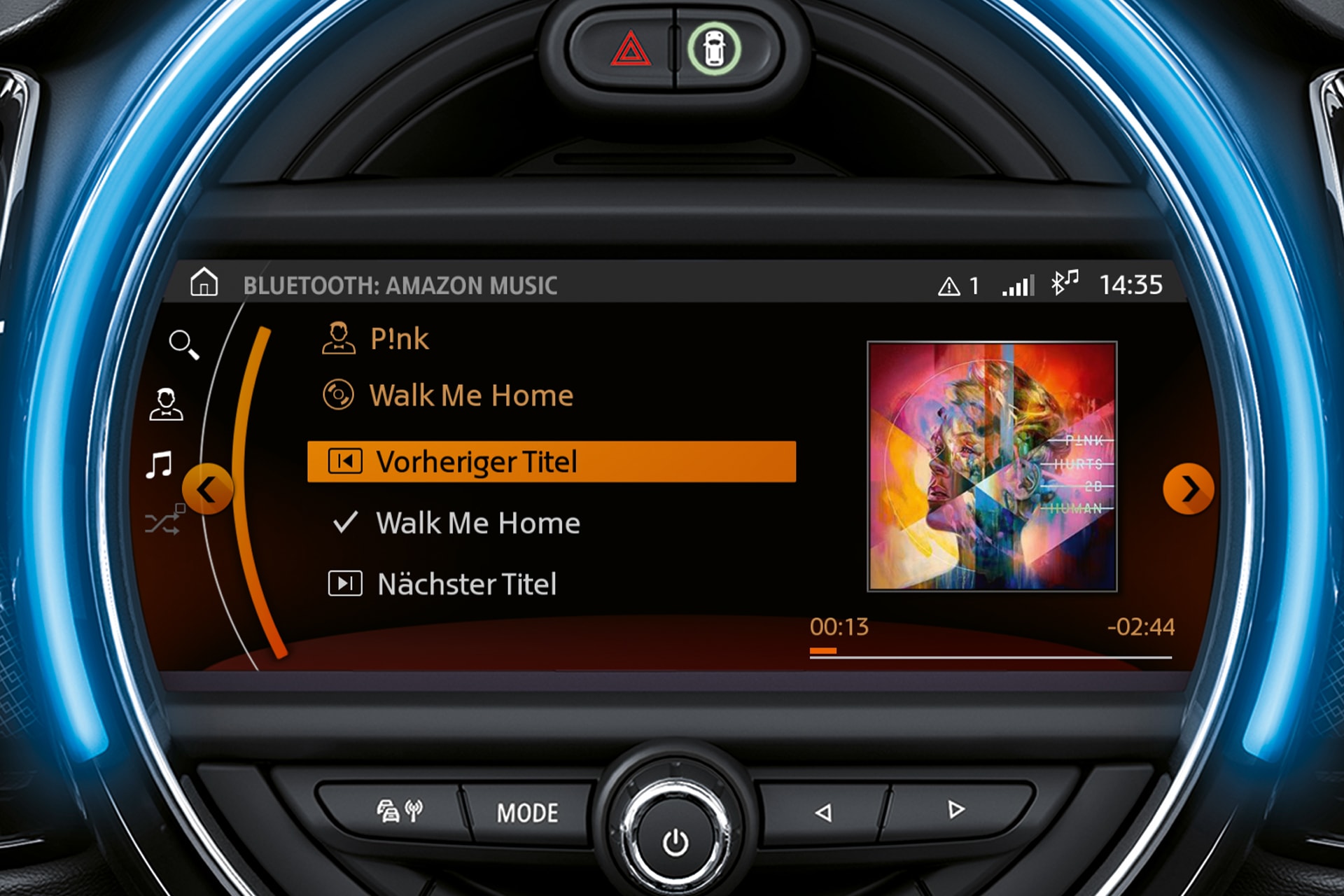 MINI Connected Opciones