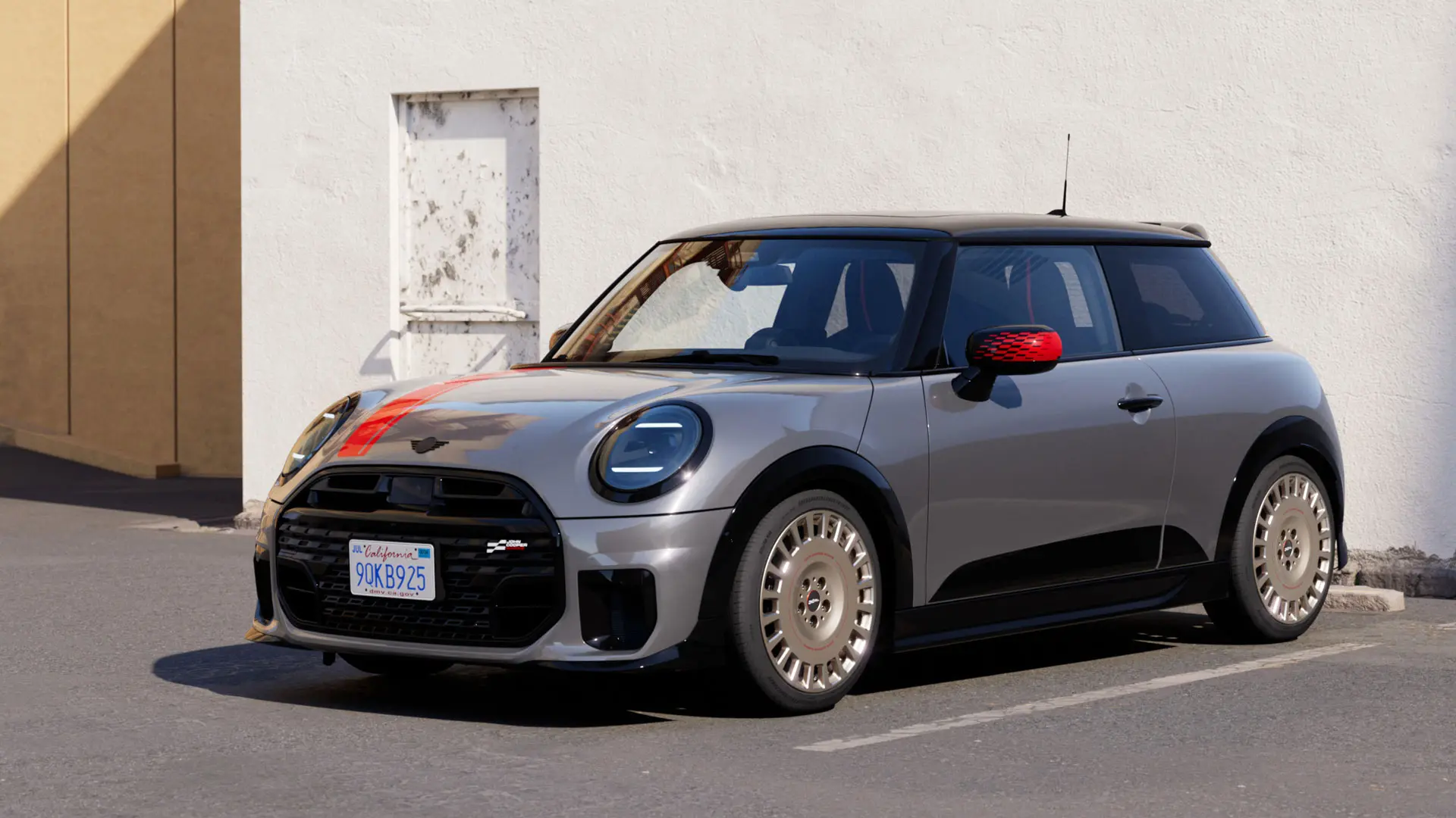 Vista lateral de MINI Cooper