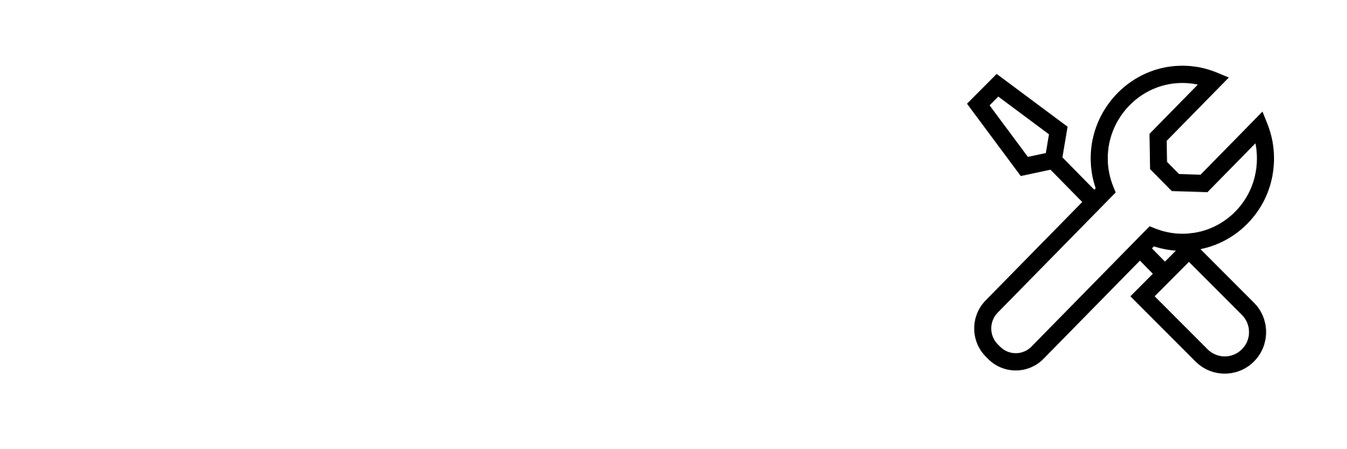 Icono de herramientas de reparación mecánica