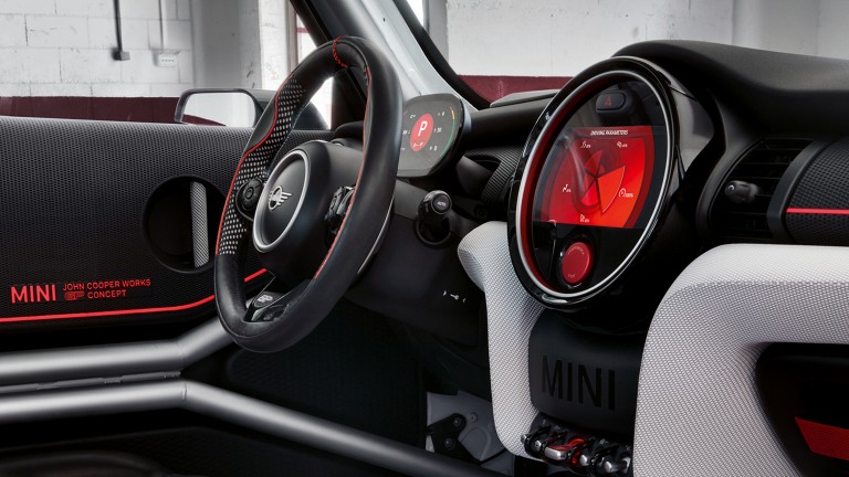 MINI John Cooper Works GP Concept: puesto de conducción