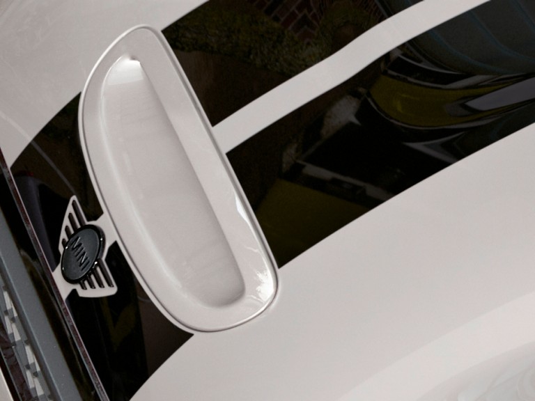 mini accesorios - rayas MINI sport - negro piano