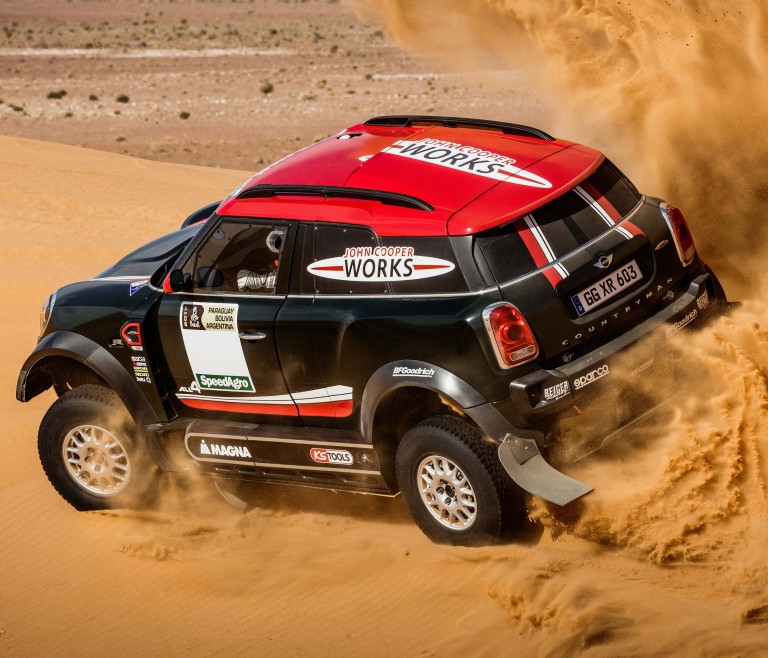 Coche de rally X-raid MINI John Cooper Works – Rally Dakar