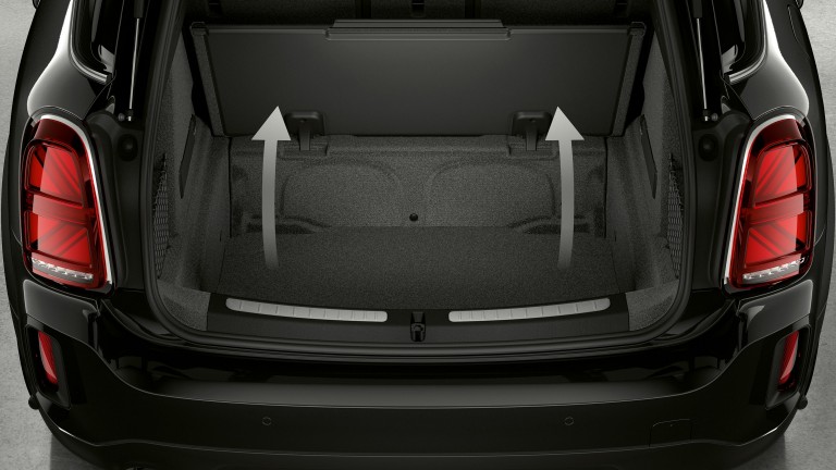 MINI Cooper SE Countryman ALL4 – maletero – espacio para el equipaje